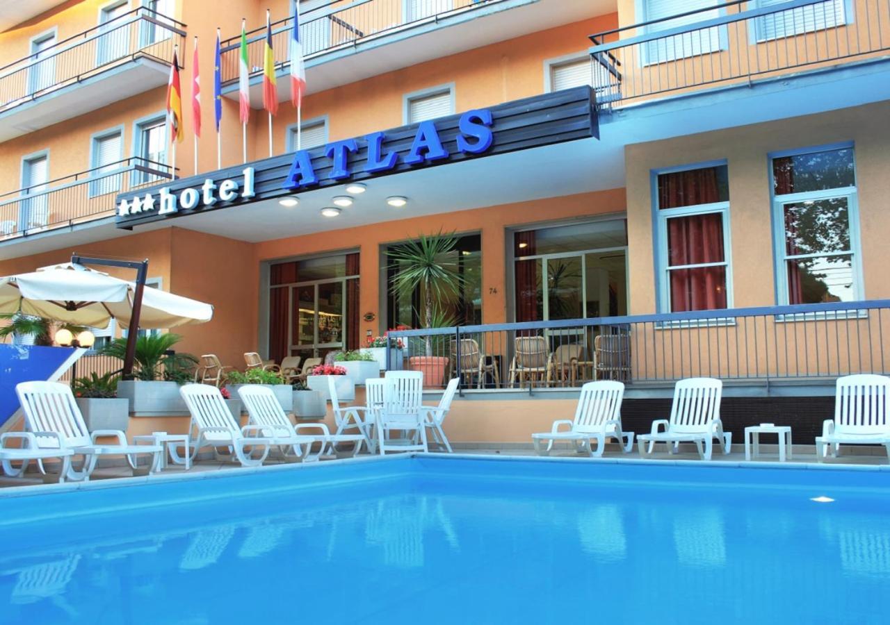 Hotel Atlas Rímini Exterior foto